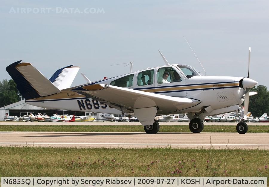 N6855Q, 1964 Beech S35 Bonanza C/N D-7464, EAA AirVenture 2009