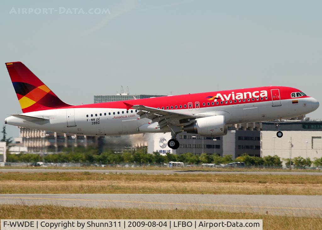 F-WWDE, 2009 Airbus A320-214 C/N 3992, C/n 3592 - To be N992AV
