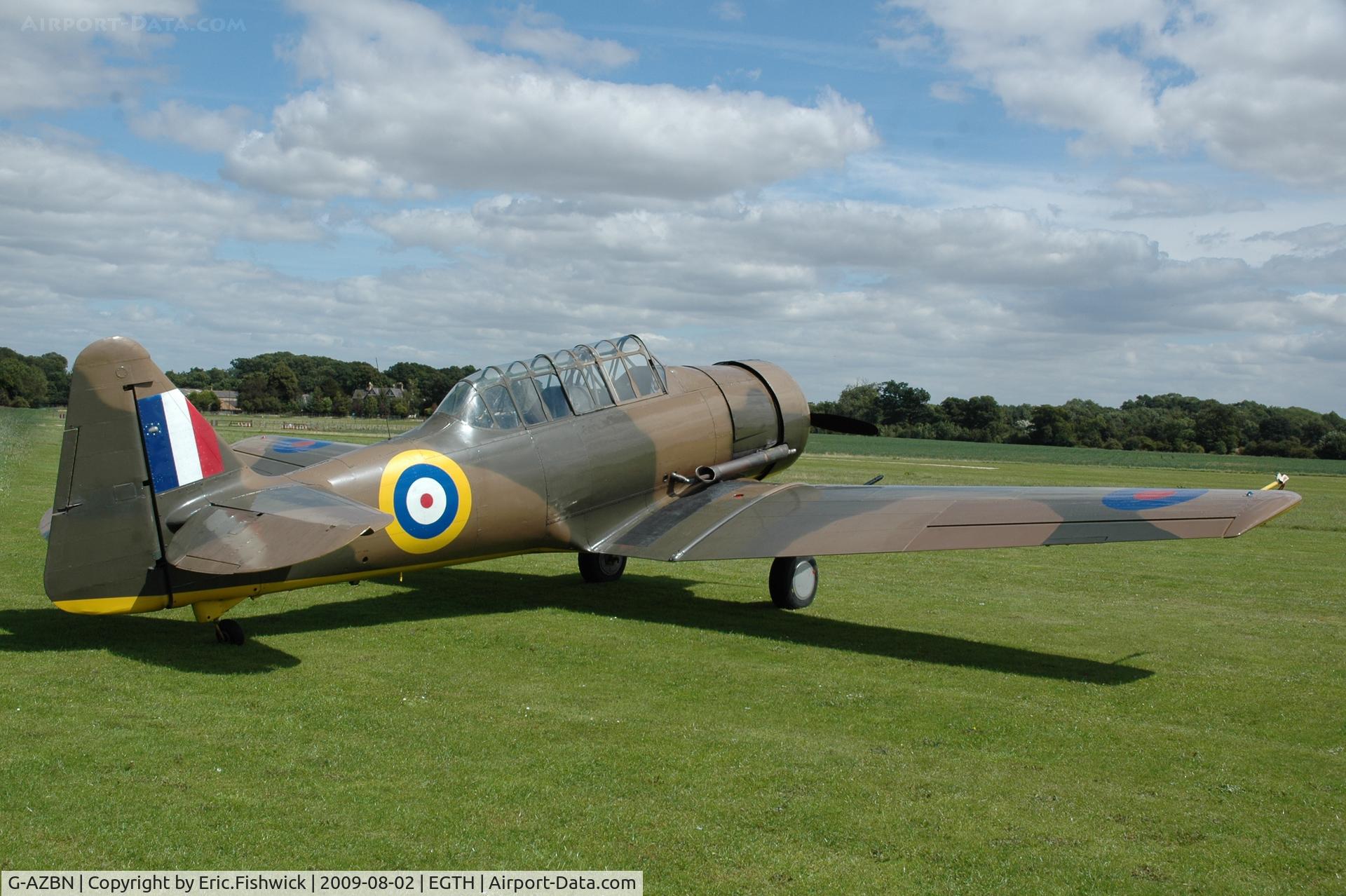 LN-AMY, North American AT-6D Harvard III C/N 88-16849 (42-85068), 2. FT391 at Shuttleworth Military Pagent Air Display Aug 09