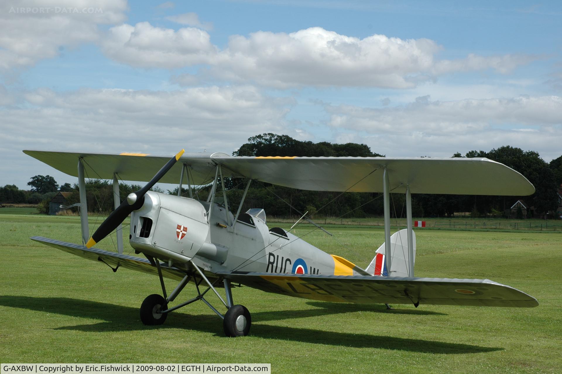 G-AXBW, 1940 De Havilland DH-82A Tiger Moth II C/N 83595, 3. G-AXBW at Shuttleworth Military Pagent Air Display Aug 09