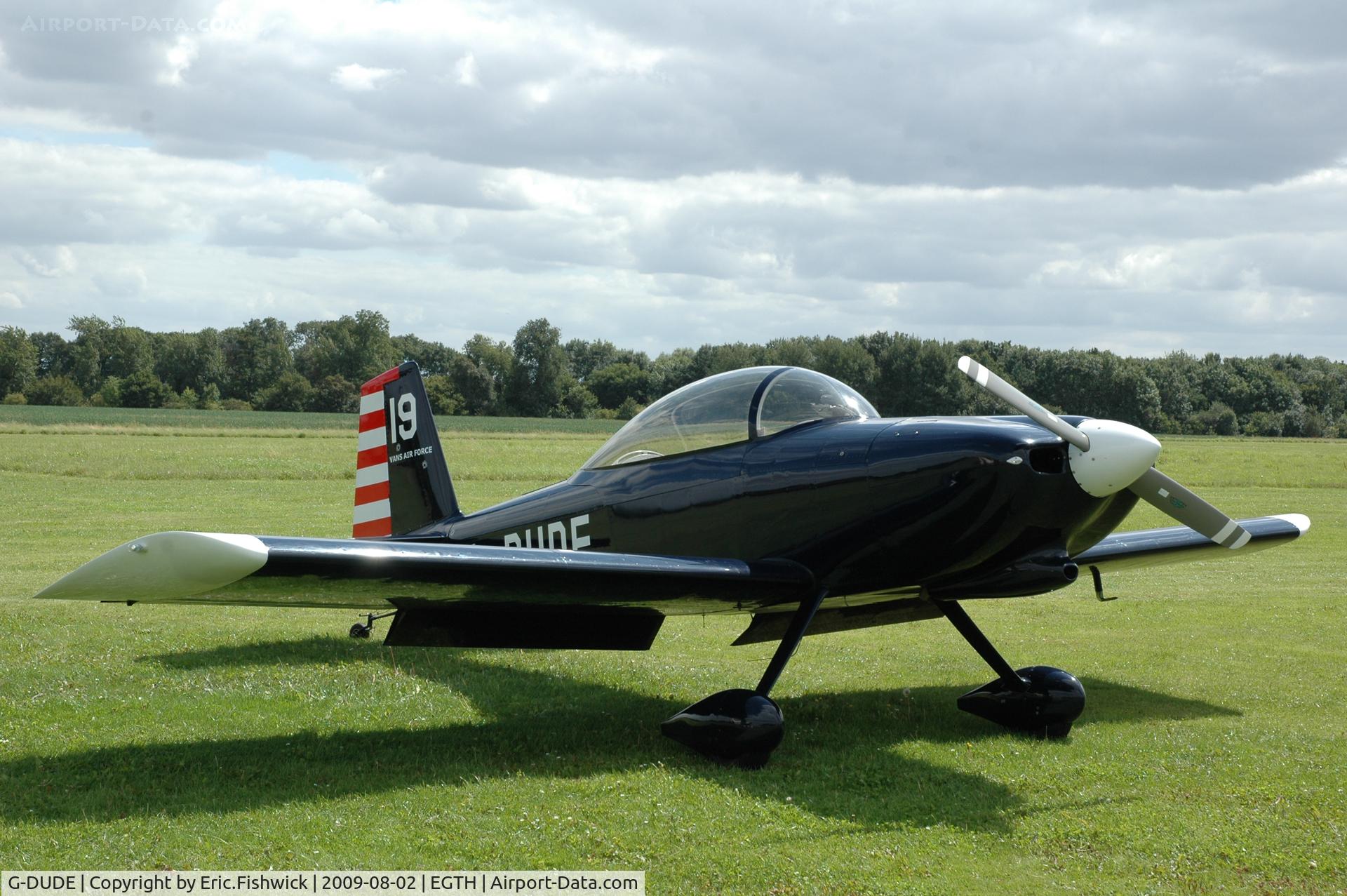 G-DUDE, 2004 Vans RV-8 C/N PFA 303-13246, G-DUDE at Shuttleworth Military Pagent Air Display  Aug 09
