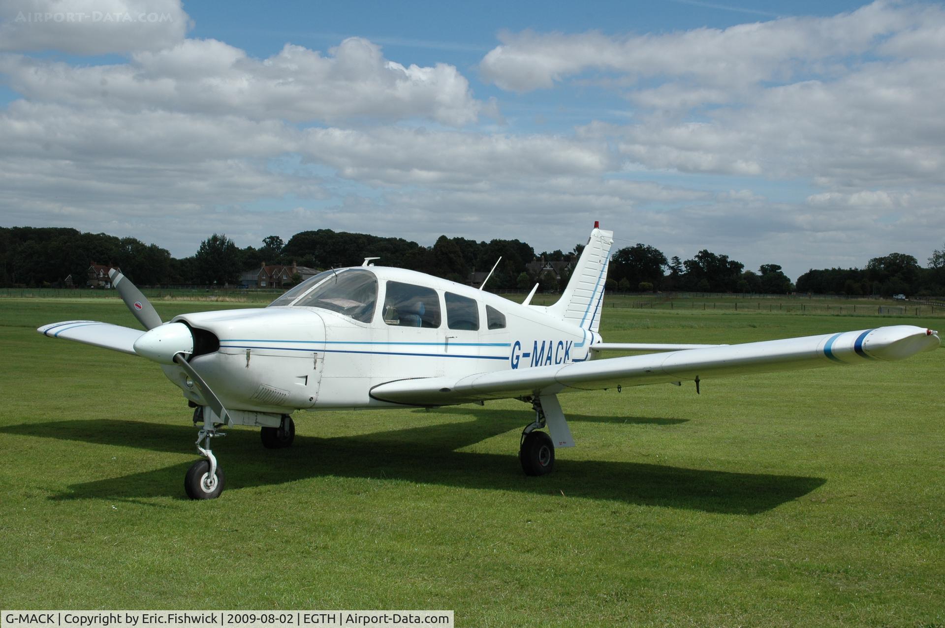 G-MACK, 1976 Piper PA-28R-200 Cherokee Arrow C/N 28R-7635449, G-MACK at Shuttleworth Military Pagent Air Display Aug 09