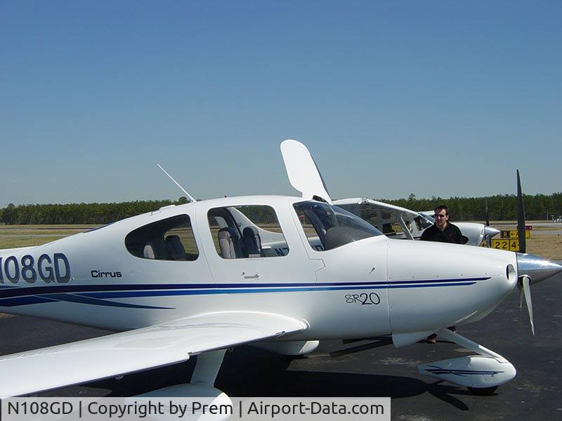 N108GD, 2003 Cirrus SR20 C/N 1290, In North Carolina