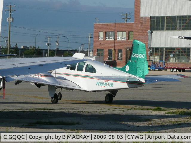 C-GQQC, 1966 Beech D95A Travel Air C/N TD-676, PERIMETER AIRLINES WINNIPEG MB CA