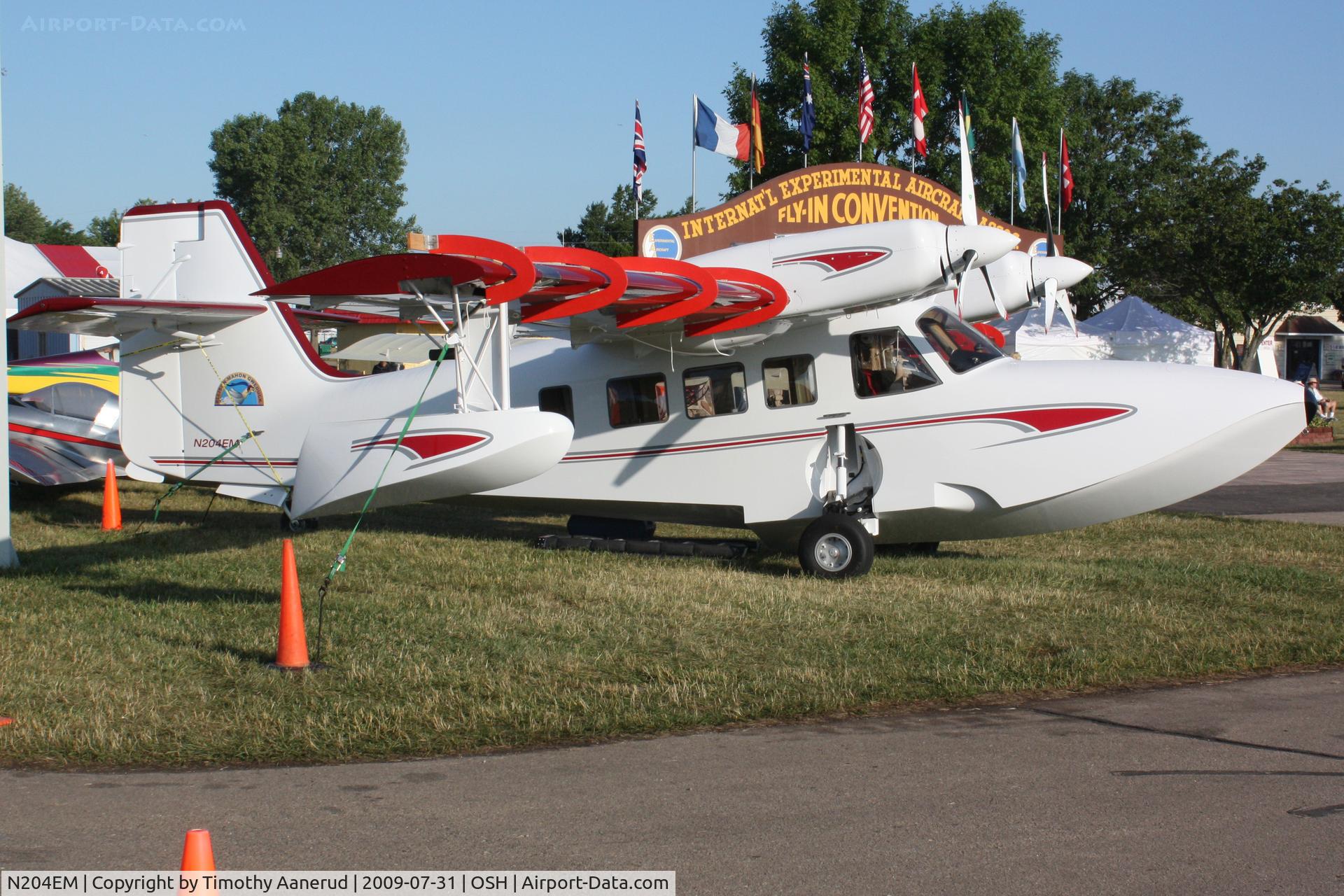 N204EM, 2006 Ellison-Mahon Gweduck C/N 001, GWEDUCK, c/n: 1