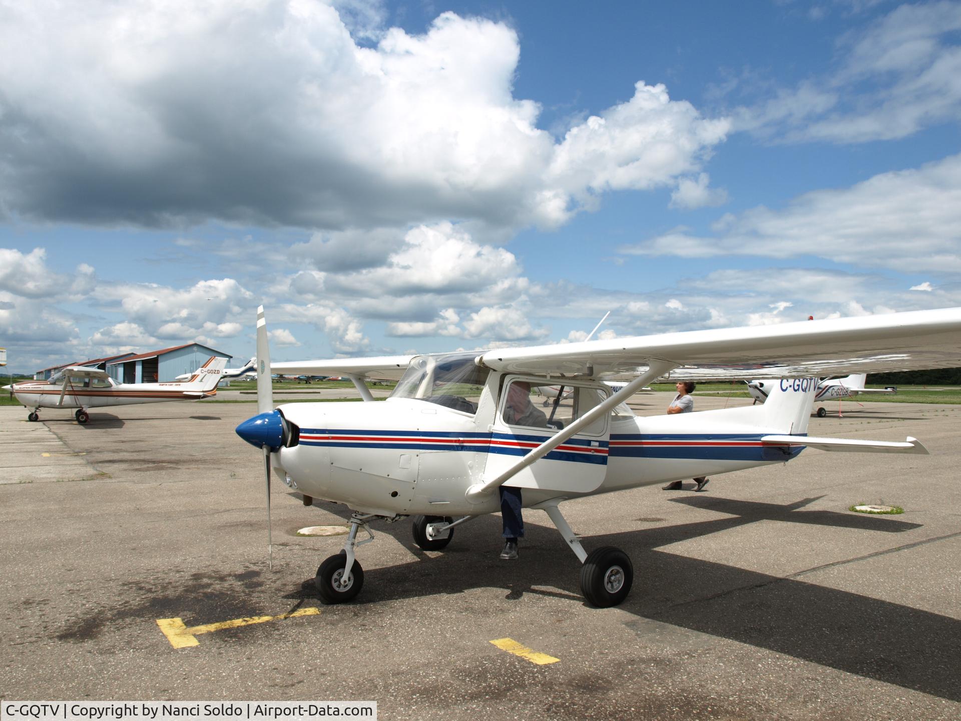 C-GQTV, 1977 Cessna 152 C/N 15280049, after repairs