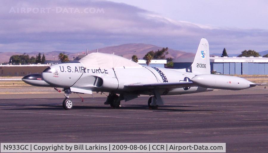 N933GC, 1954 Canadair T-33AN Silver Star 3 C/N T33-306, Visitor