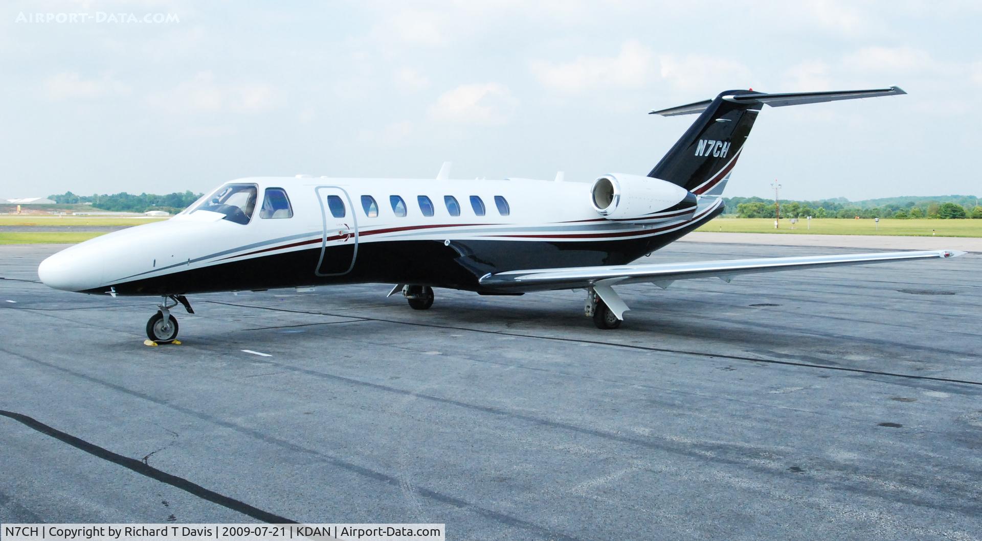N7CH, 2007 Cessna 525B CitationJet CJ3 C/N 525B- 0202, 2007 Cessna 525B in Danville Va.