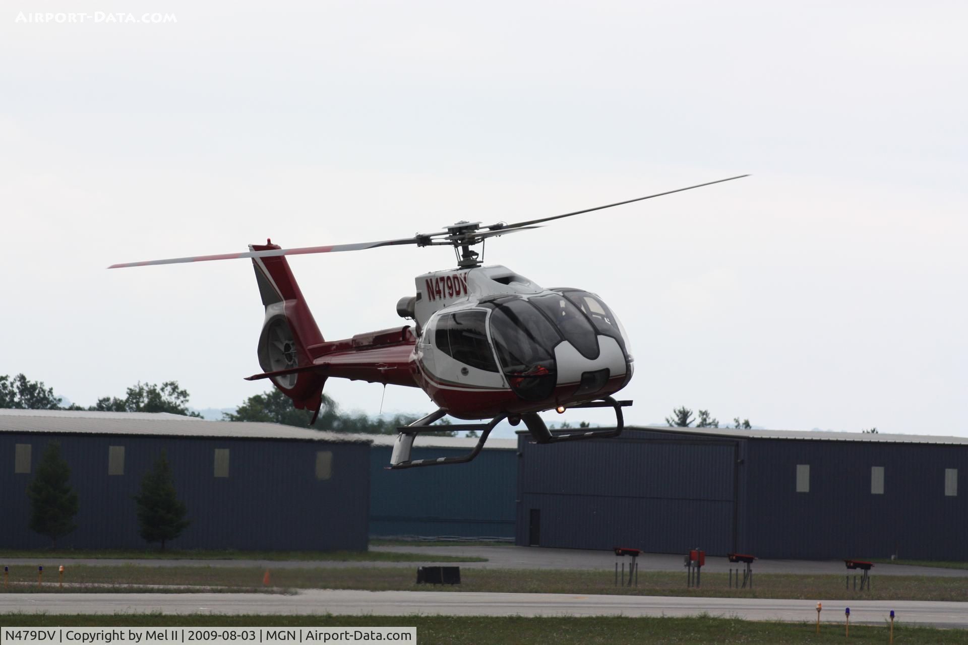 N479DV, 2002 Eurocopter EC-130B-4 (AS-350B-4) C/N 3527, Landing RWY 28