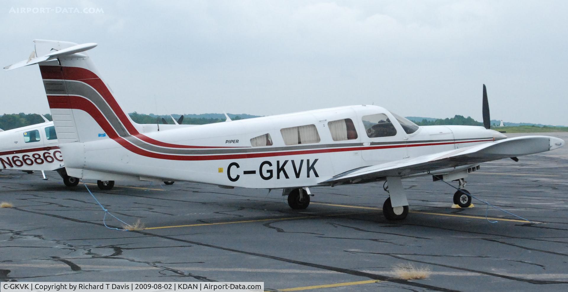 C-GKVK, 1978 Piper PA-32RT-300 Lance II C/N 32R-7885097, 1978 Piper PA-32RT in Danville Va.