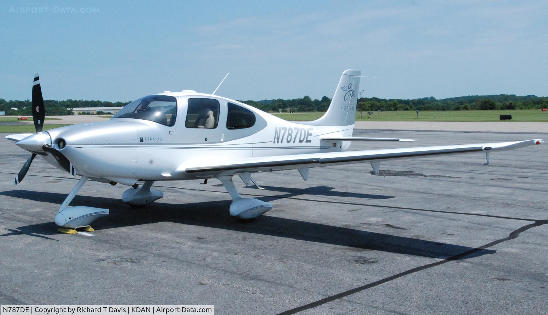 N787DE, 2008 Cirrus SR22 C/N 3061, 2008 Cirrus SR22 in Danville Va.