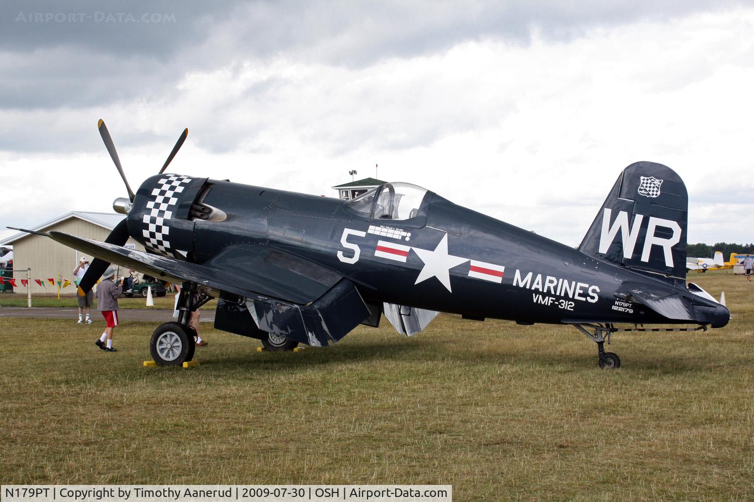 N179PT, 1948 Vought F4U-5 Corsair C/N Not found (Bu122179), 1948 Chance Vought F4U-5, c/n: 122179