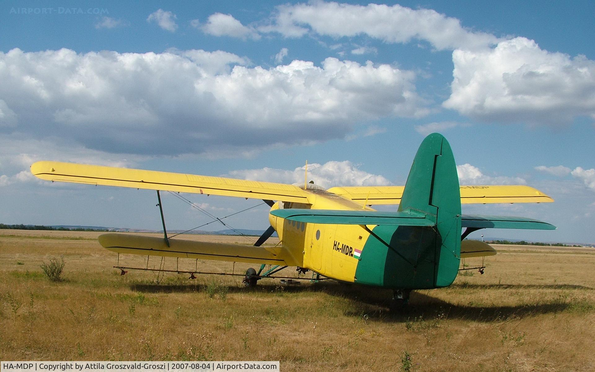 HA-MDP, 1979 PZL-Mielec An-2R C/N 1G185-44, Úrhida Airport, Hungary - Already Gergely Air in a Ltd. property