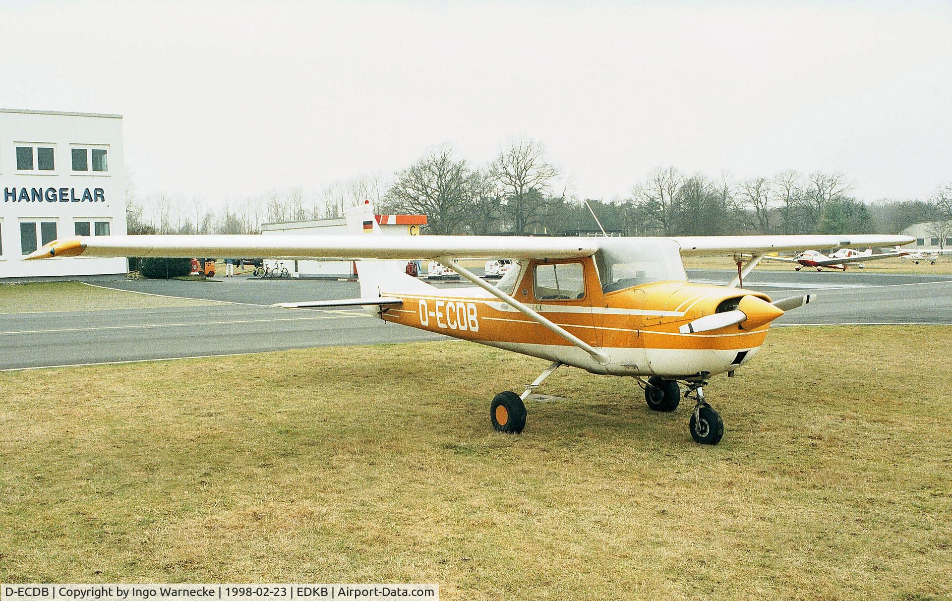 D-ECDB, Reims F150K C/N 0623, Cessna (Reims) F150K at Bonn-Hangelar airfield