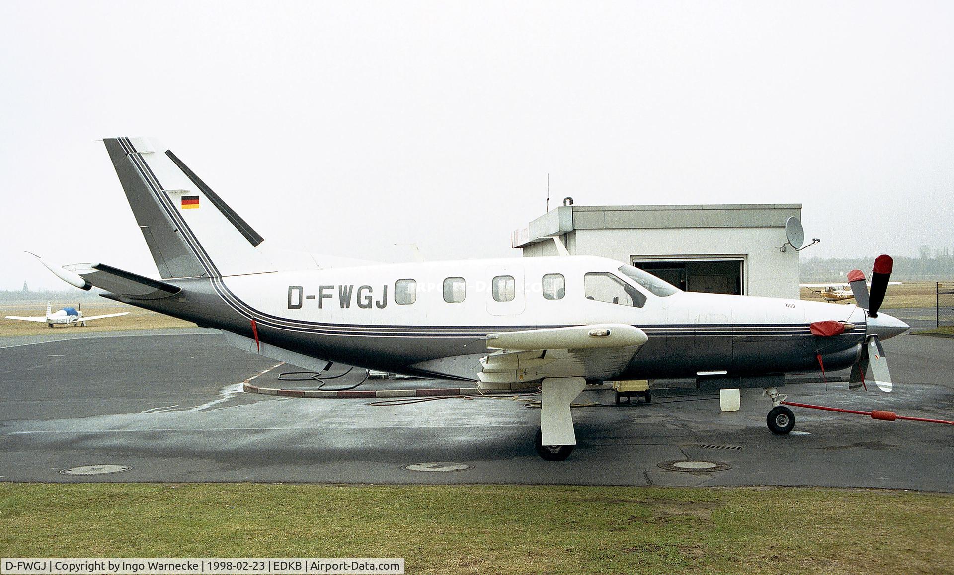 D-FWGJ, 1991 Socata TBM-700 C/N 19, SOCATA TBM-700 at Bonn-Hangelar airfield