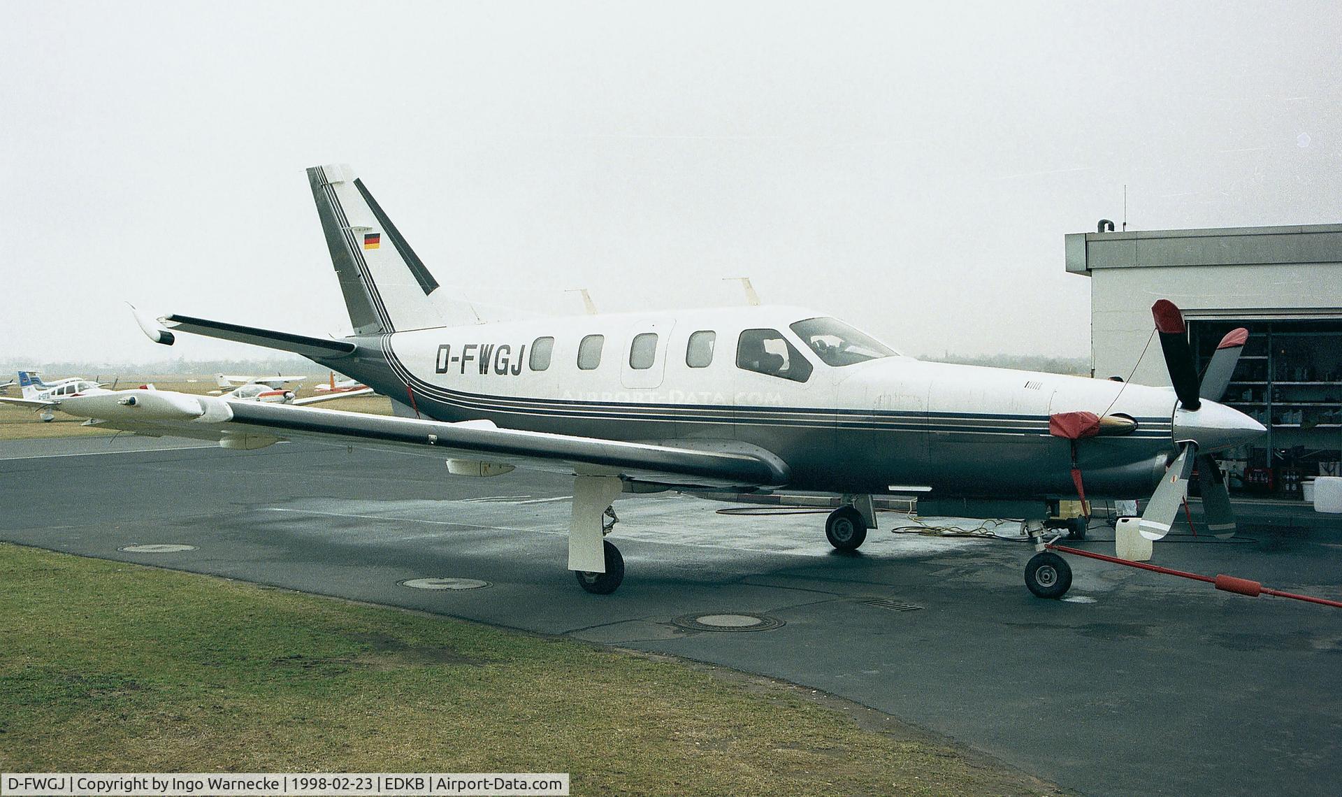 D-FWGJ, 1991 Socata TBM-700 C/N 19, SOCATA TBM-700 at Bonn-Hangelar airfield