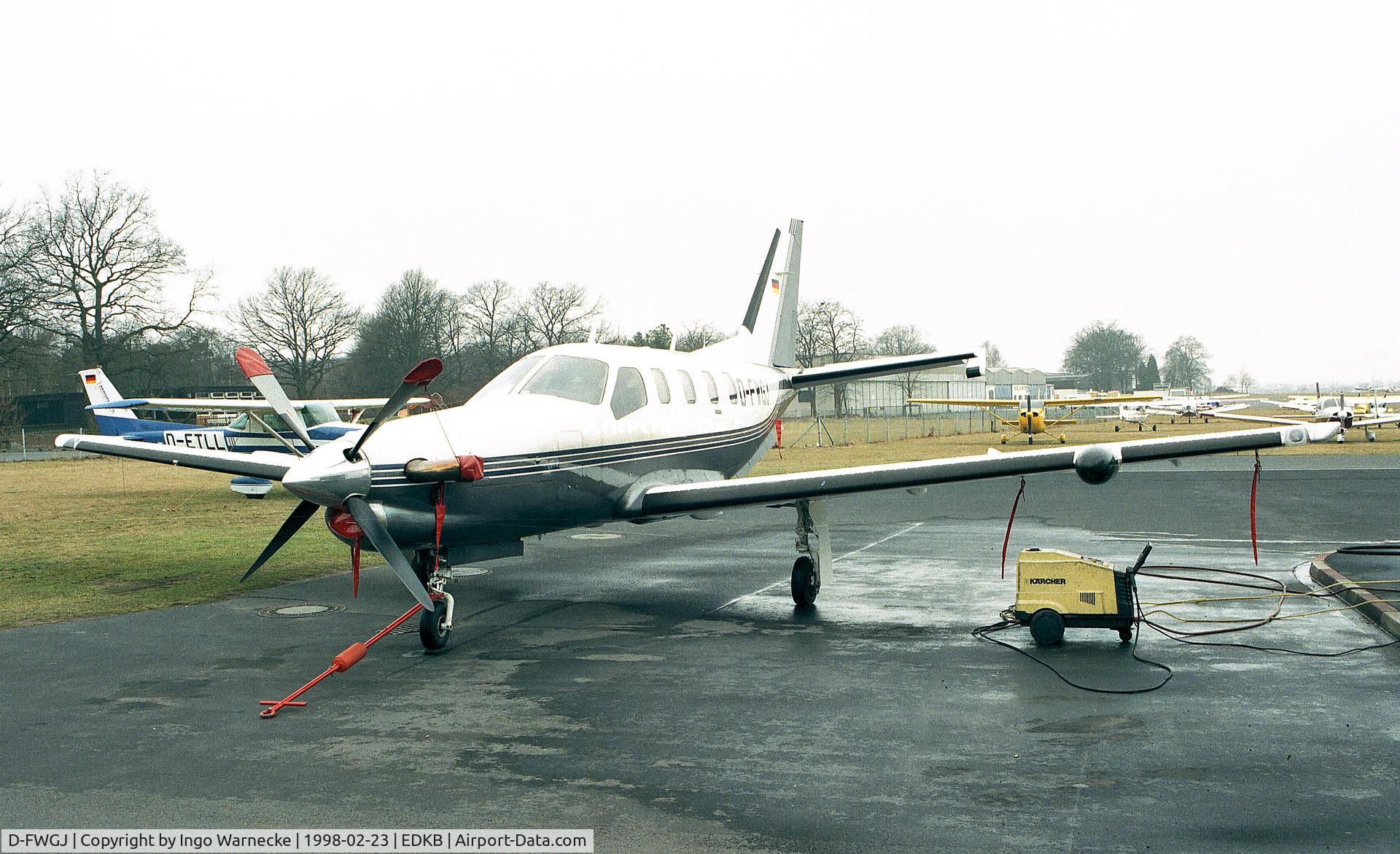 D-FWGJ, 1991 Socata TBM-700 C/N 19, SOCATA TBM-700 at Bonn-Hangelar airfield