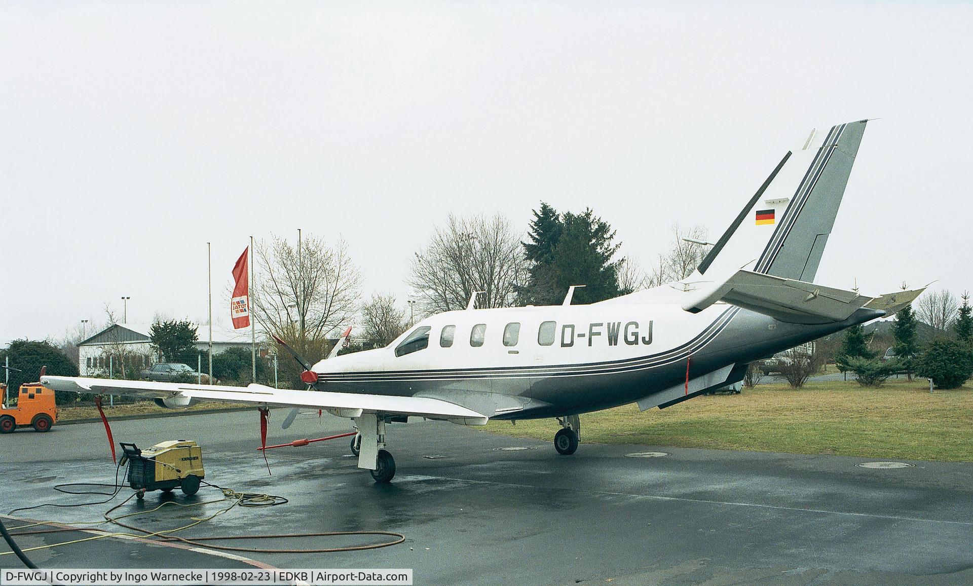 D-FWGJ, 1991 Socata TBM-700 C/N 19, SOCATA TBM-700 at Bonn-Hangelar airfield