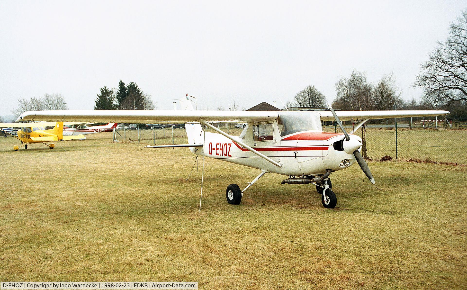D-EHOZ, Reims F152 C/N 1636, Cessna (Reims) F152 at Bonn-Hangelar airfield
