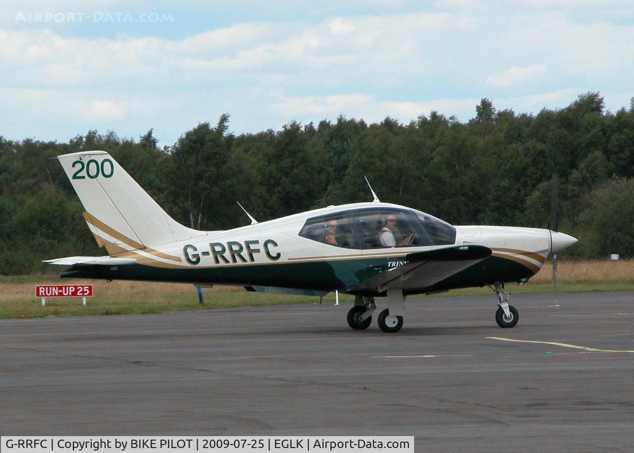 G-RRFC, 2001 Socata TB-20 GT C/N 2053, HEADING TOWARDS RWY 25