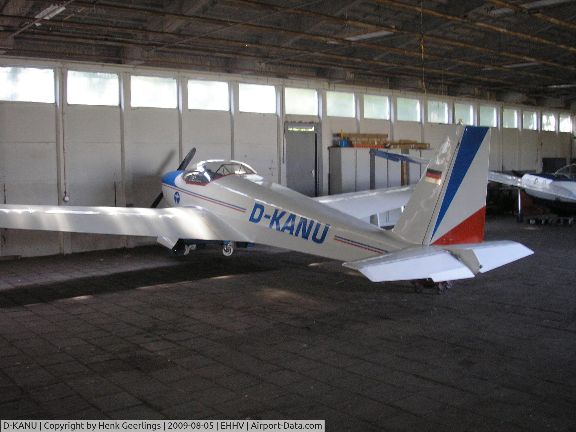 D-KANU, Schleicher ASK-16 C/N 16023, Hilversum Aerodrome , Dwarf Powered Gliders