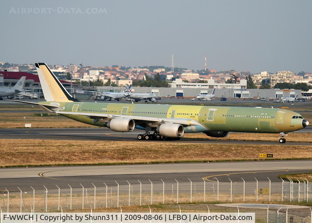 F-WWCH, 2009 Airbus A340-642X C/N 1040, C/n 1040 - For Etihad Airways