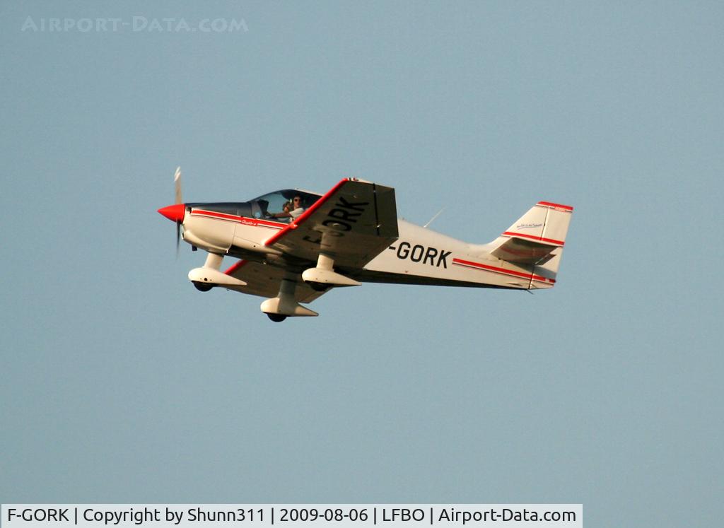 F-GORK, Robin DR-400-140B Major C/N 2286, Go around over rwy 32L