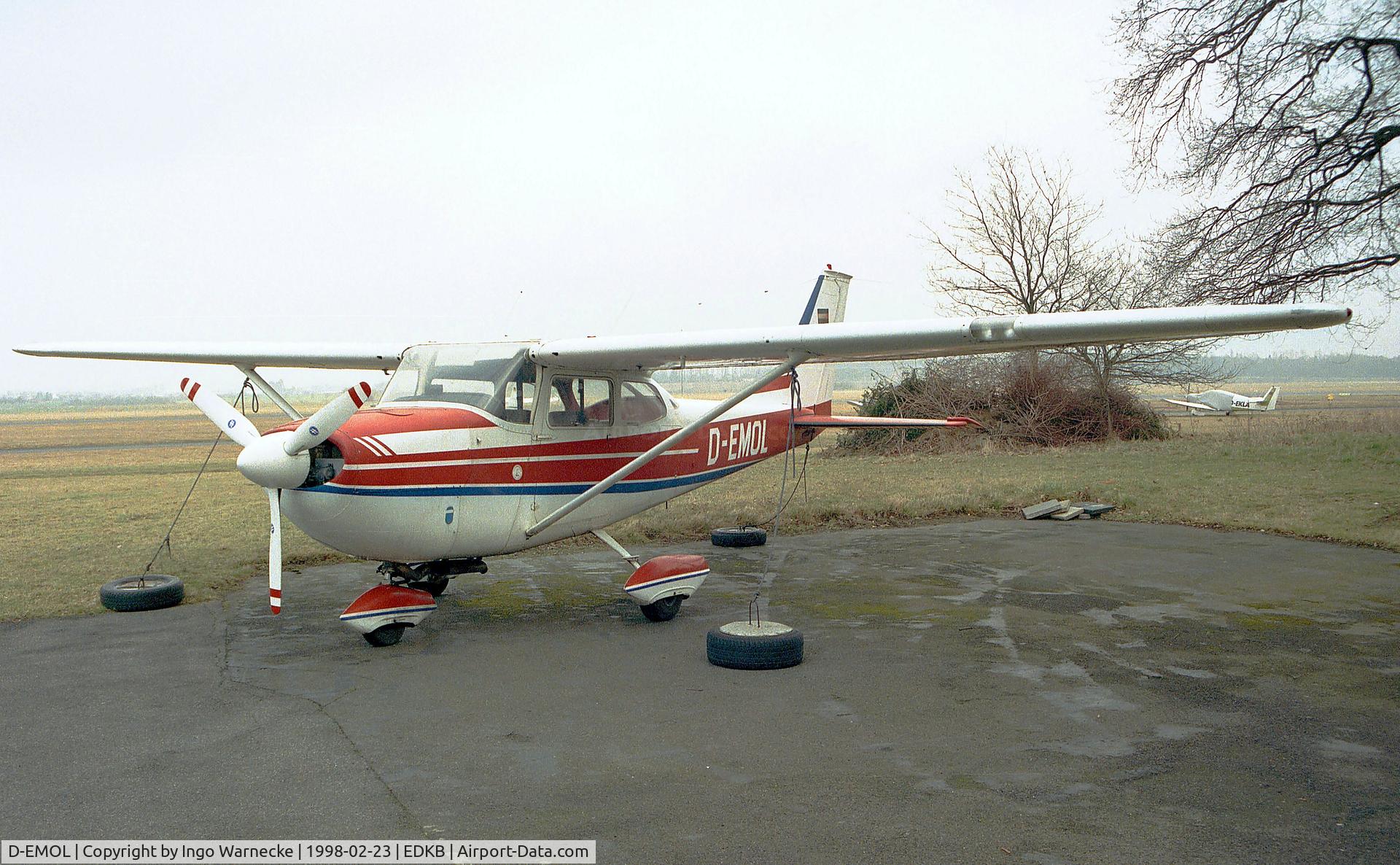 D-EMOL, Reims FR172F Reims Rocket C/N 0079, Cessna (Reims) FR172F Rocket at Bonn-Hangelar airfield