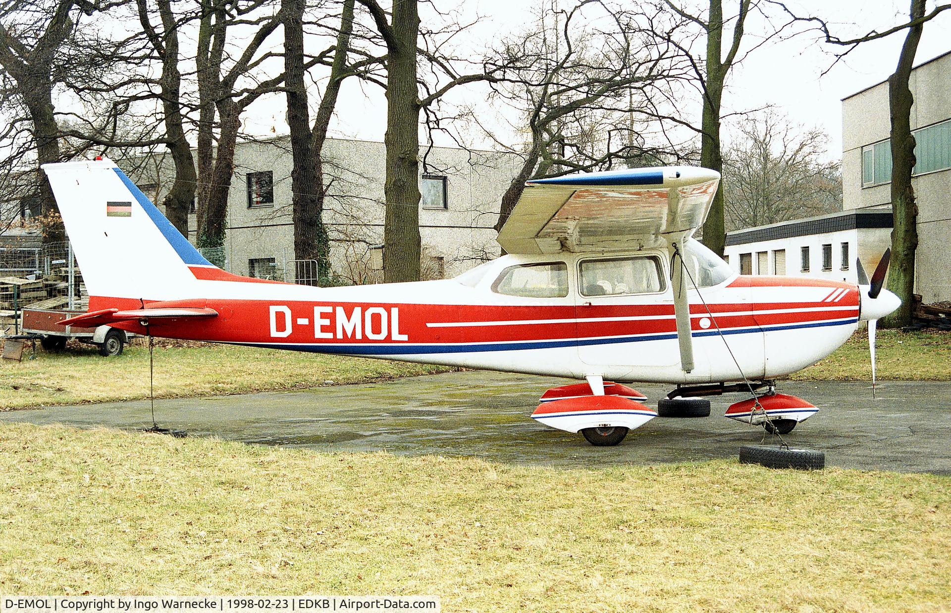 D-EMOL, Reims FR172F Reims Rocket C/N 0079, Cessna (Reims) FR172F Rocket at Bonn-Hangelar airfield