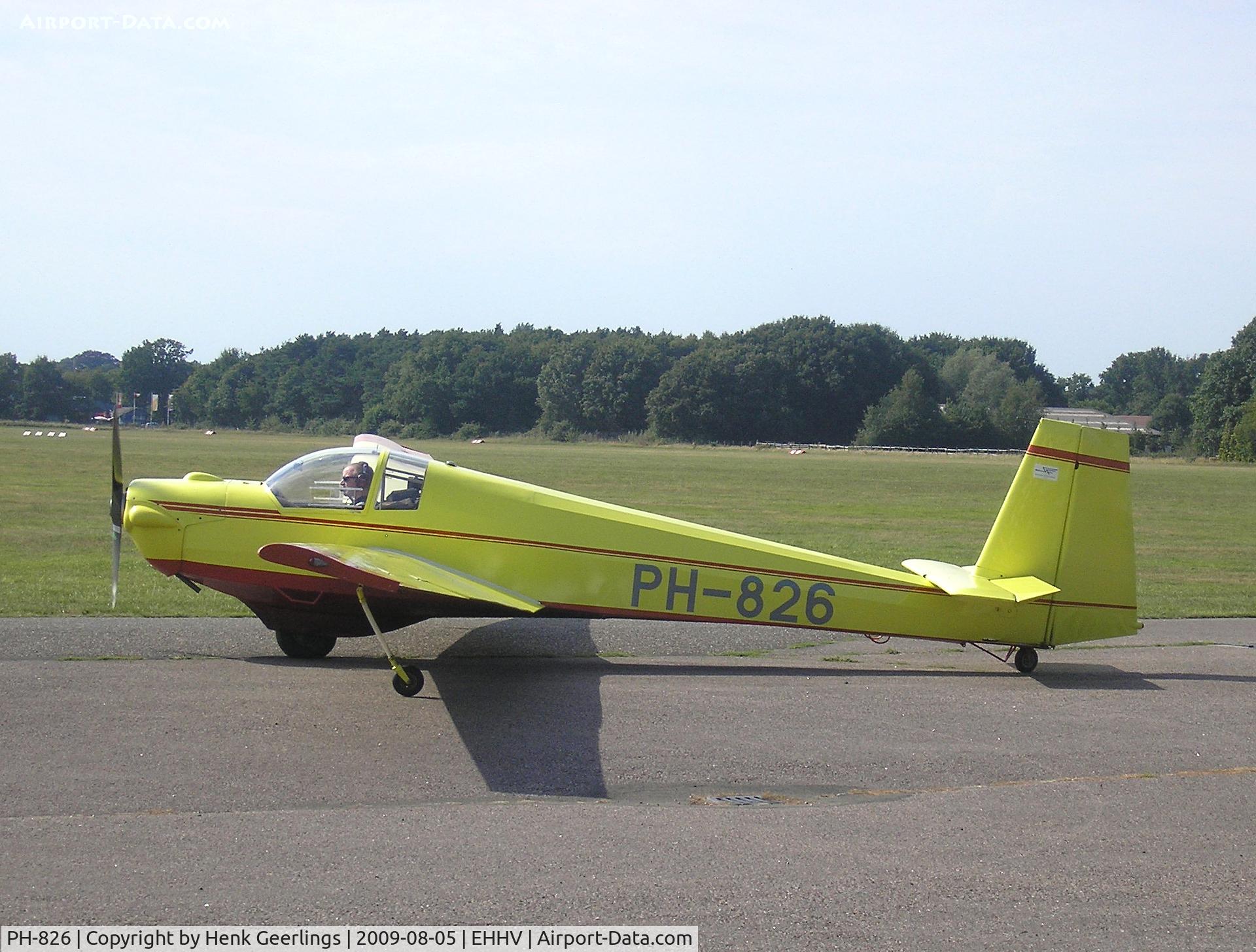 PH-826, Sportavia-Putzer SF-25B Falke C/N 4812, Hilversum Aerodrome , Dwarf Powered Gliders