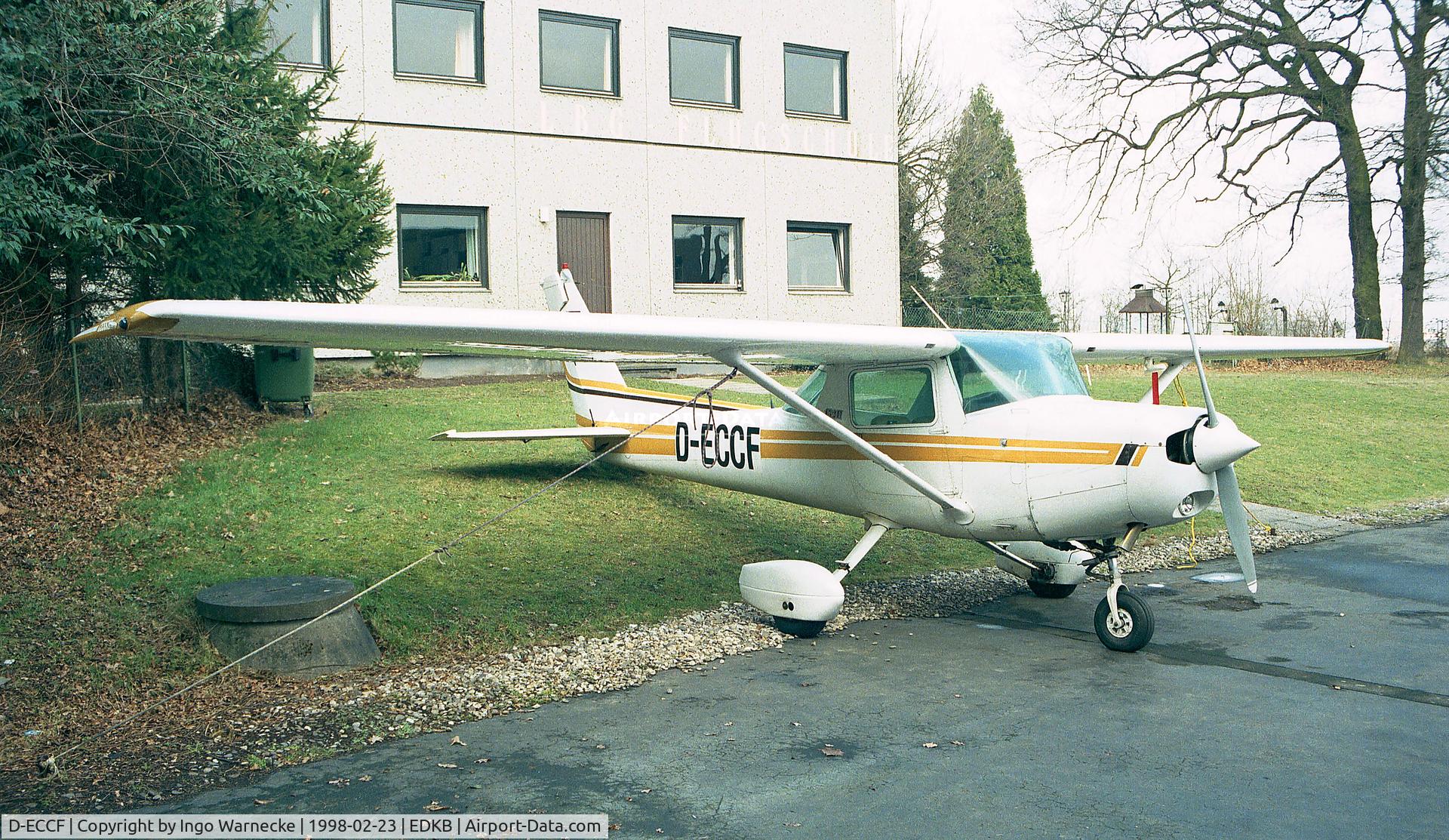 D-ECCF, Cessna 152 II C/N 15285384, Cessna 152 II at Bonn-Hangelar airfield