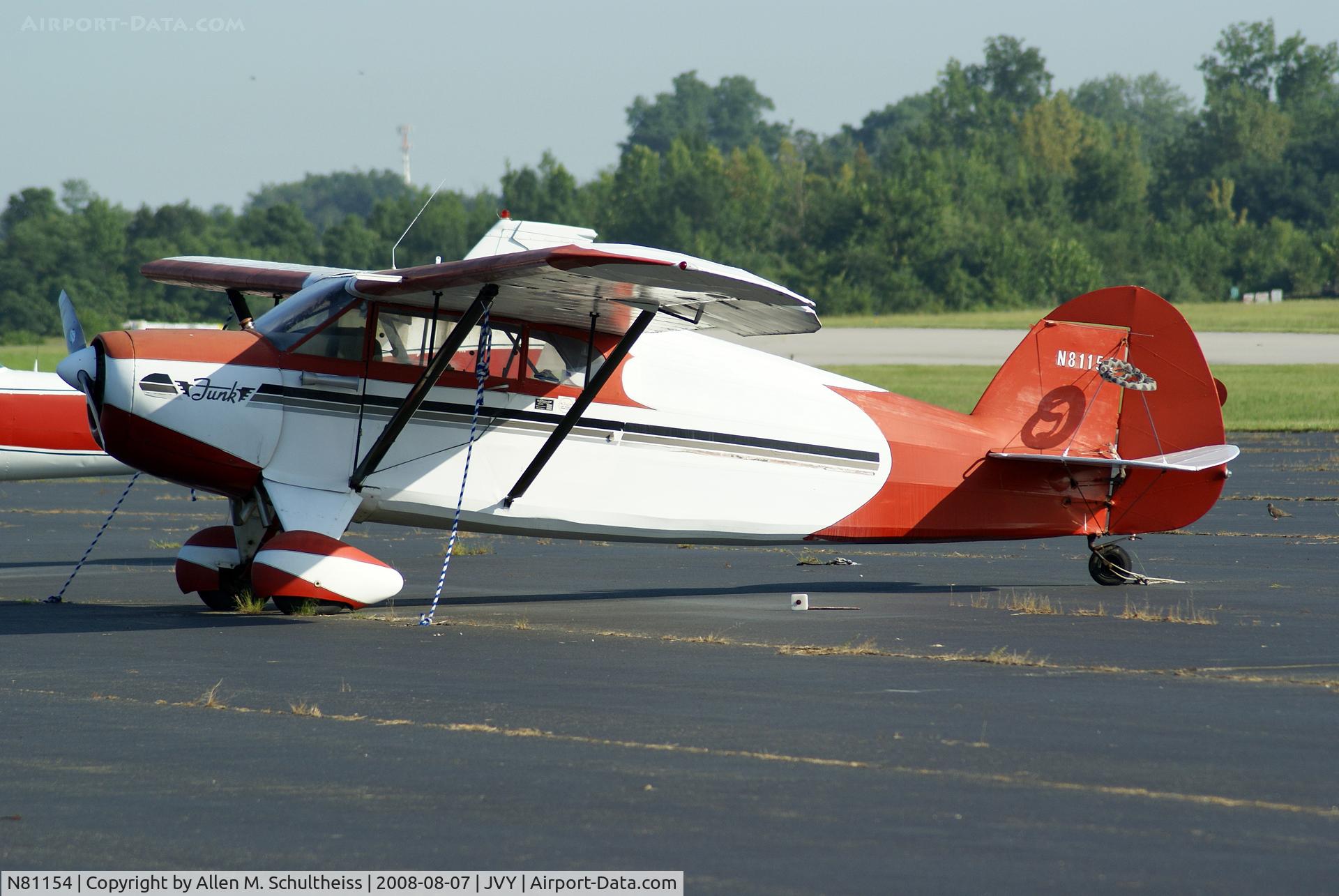 N81154, 1946 McClish Funk B85C C/N 284, 1946 Funk B85C