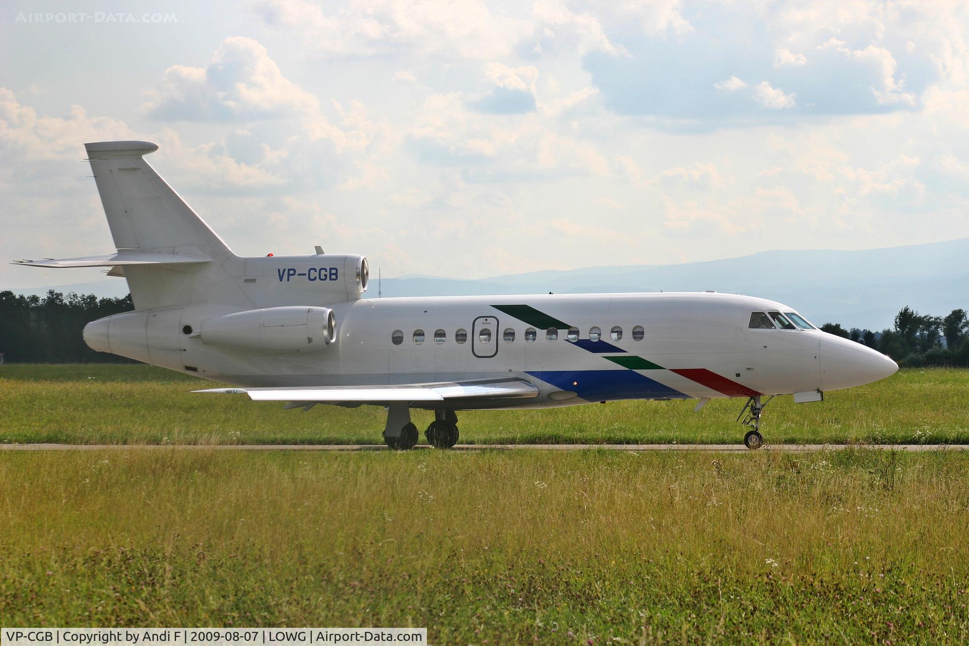 VP-CGB, 1994 Dassault Falcon 900B C/N 145, VW Falcon 900