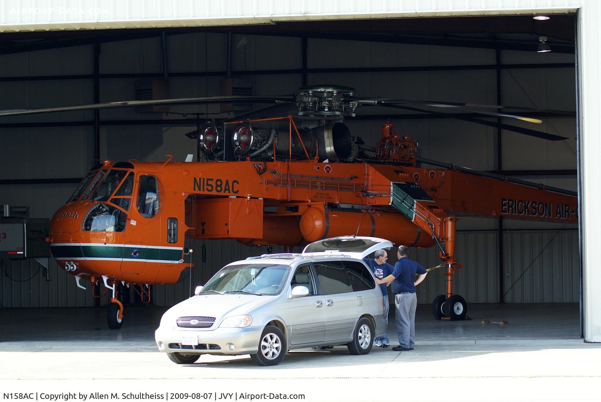 N158AC, 1968 Sikorsky S-64F Skycrane C/N 64081, 1968 Sikorsky S-64F