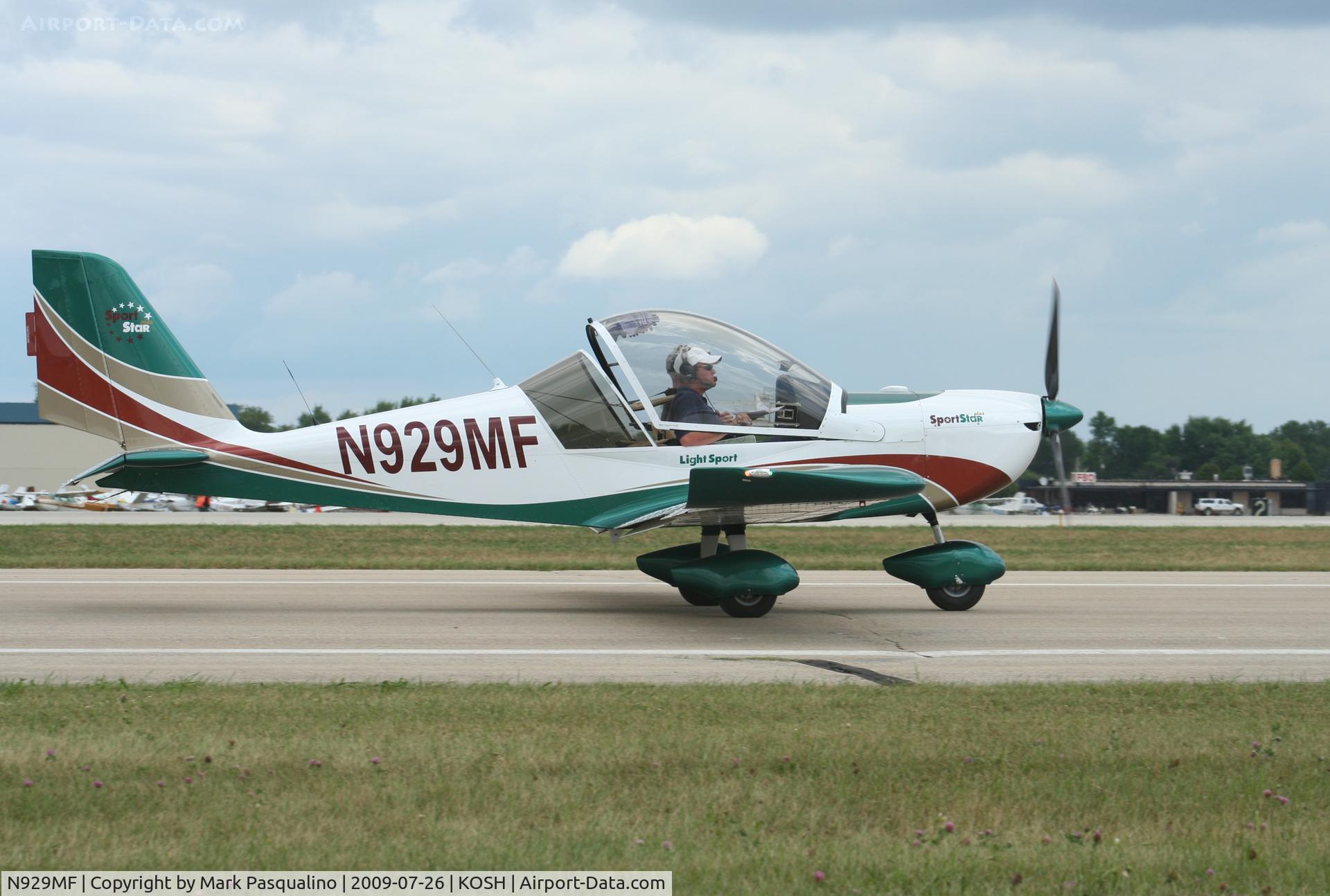 N929MF, 2007 Evektor-Aerotechnik Sportstar Plus C/N 20070929, Sportstar Plus