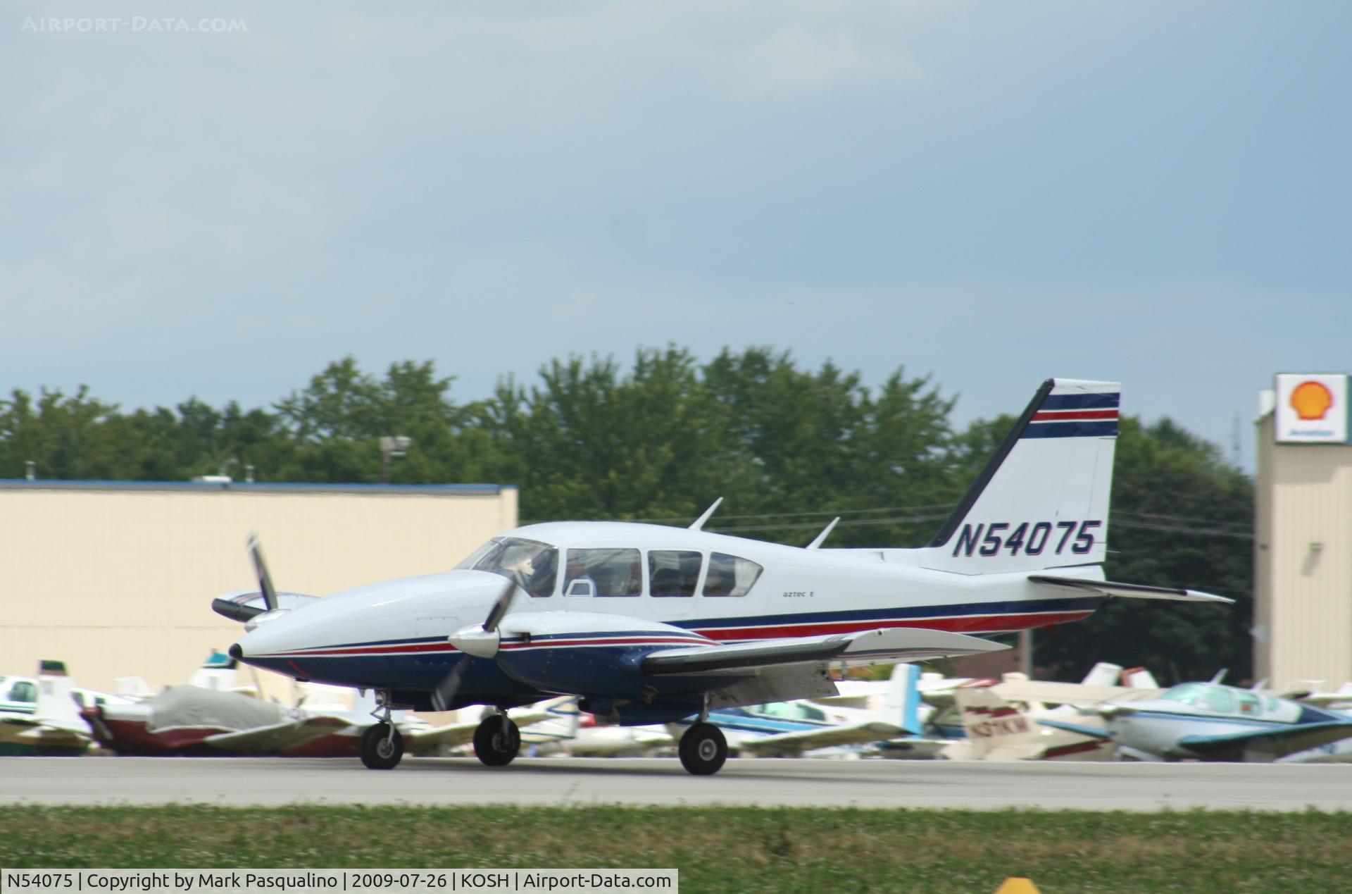N54075, 1974 Piper PA-23-250 Aztec C/N 27-7405385, Piper PA-23-250