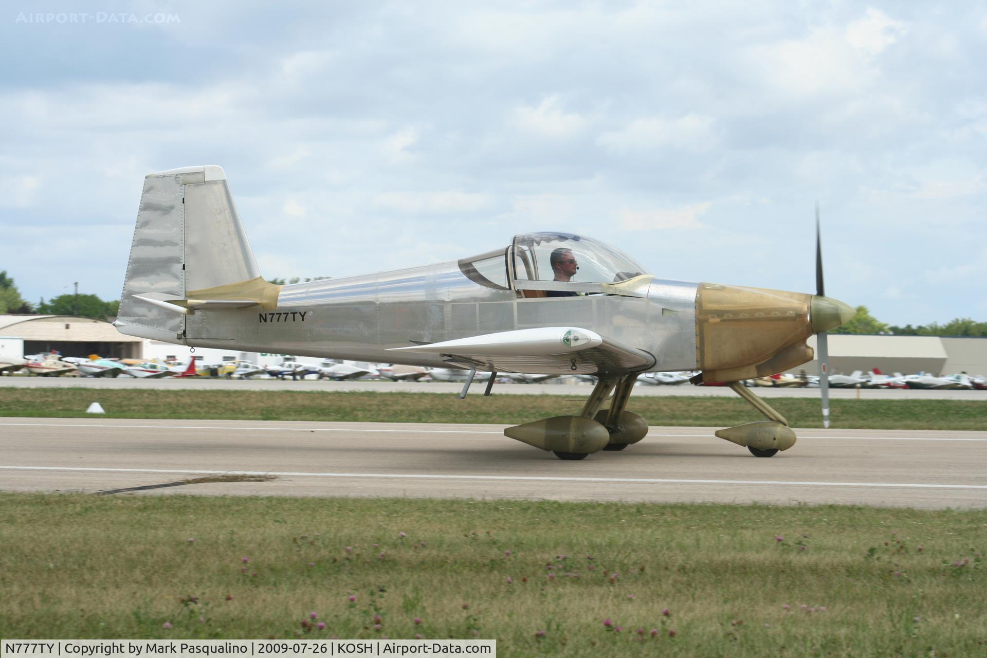 N777TY, 2007 Vans RV-7A C/N 71489, Sonerai-I