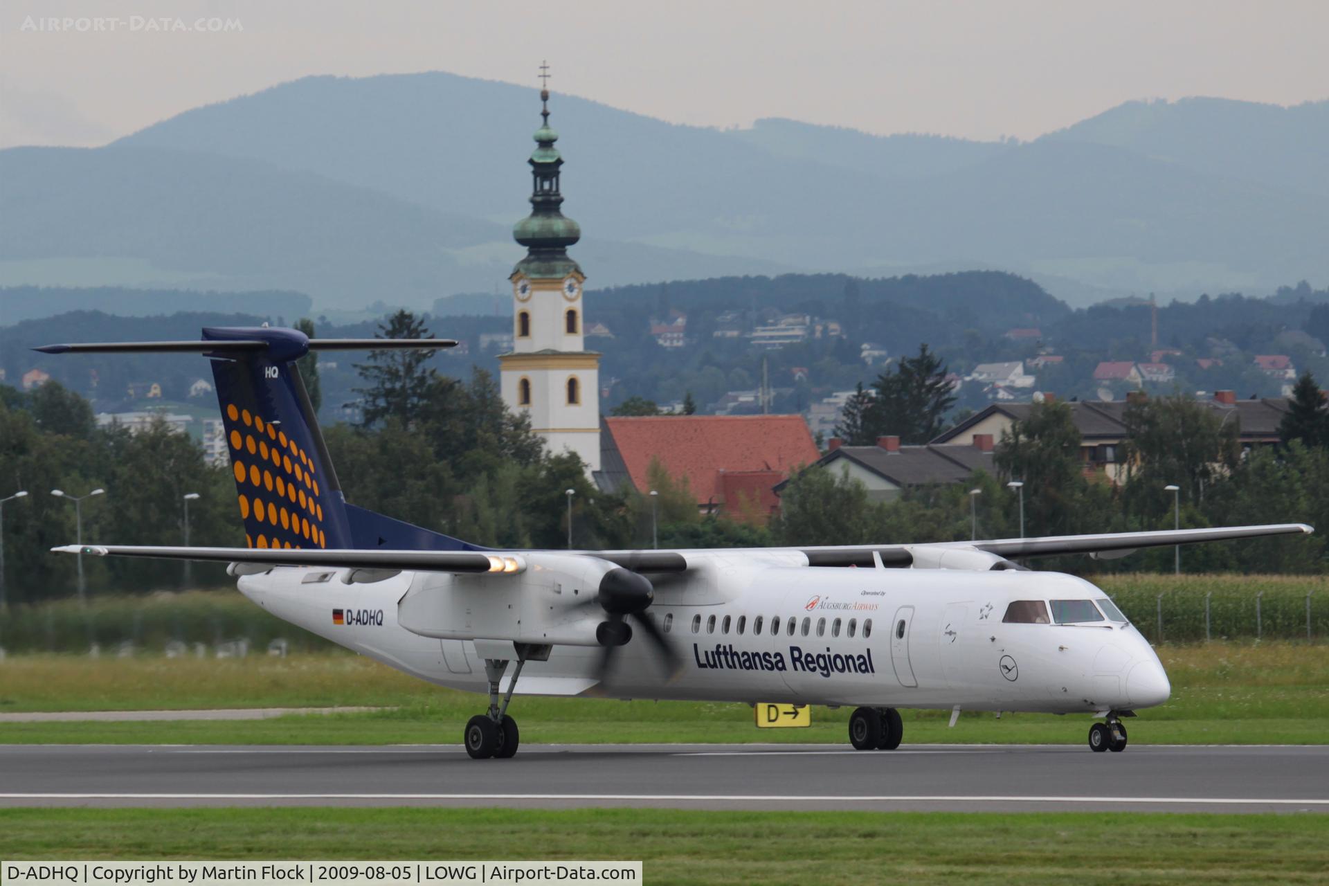 D-ADHQ, 2000 De Havilland Canada DHC-8-402 Dash 8 C/N 4016, .