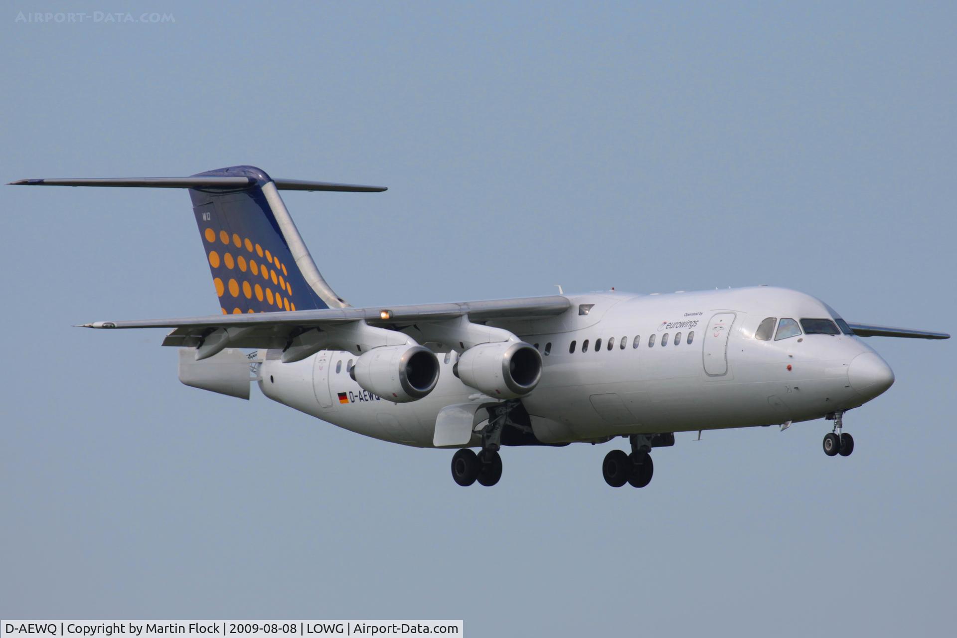 D-AEWQ, 1991 British Aerospace BAe.146-300 C/N E3203, .