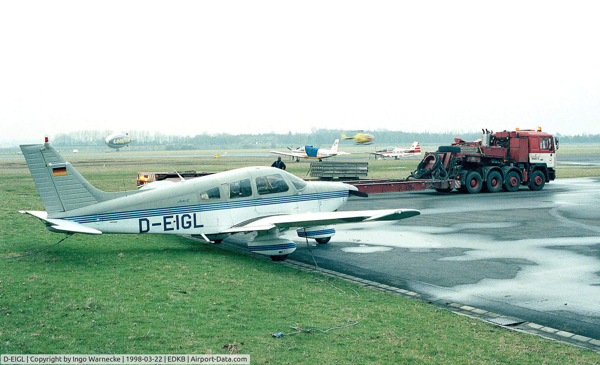D-EIGL, Piper PA-28-181 C/N 288690009, Piper PA-28-181 Archer II at Bonn-Hangelar airfield