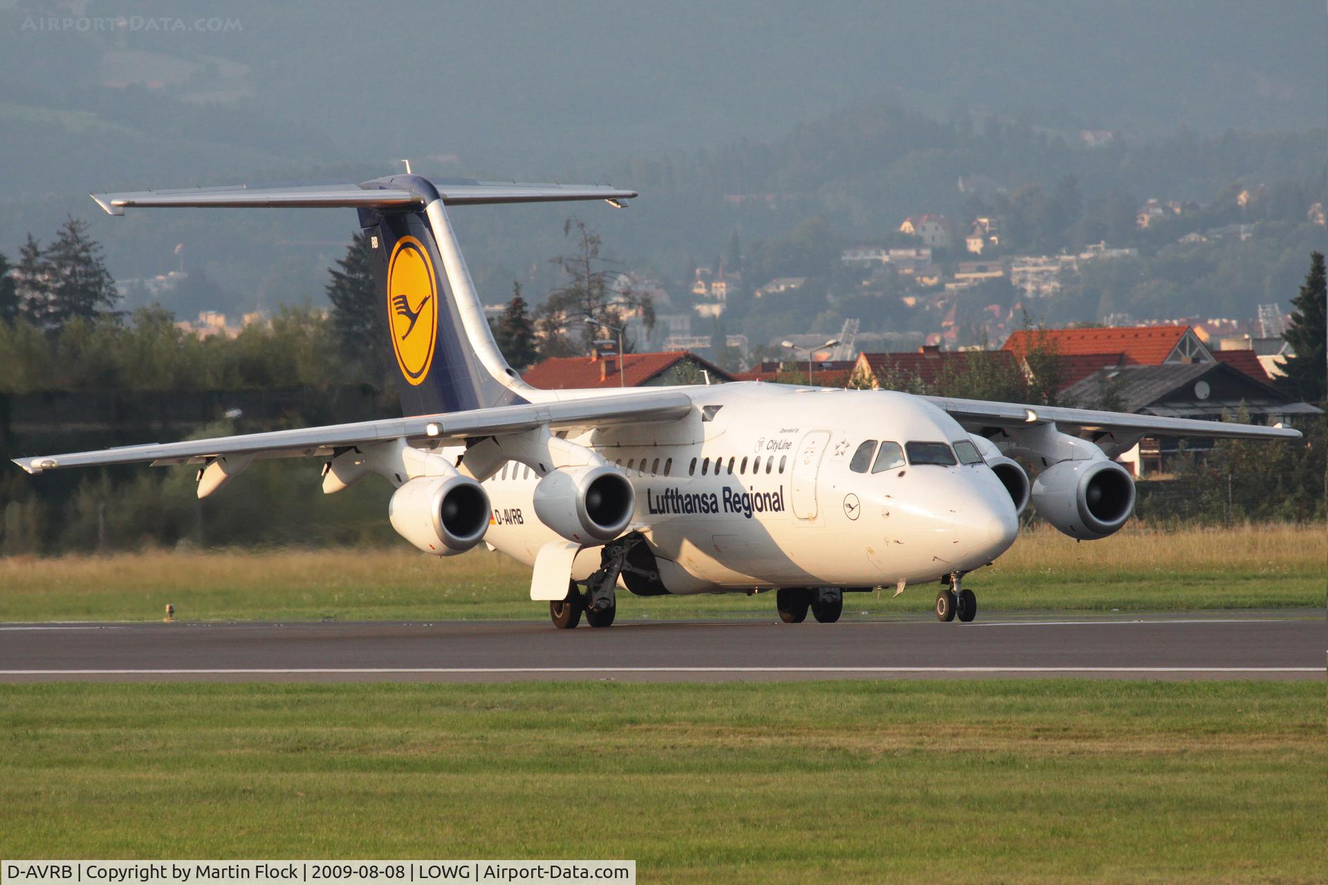 D-AVRB, 1994 British Aerospace Avro 146-RJ85 C/N E.2253, .