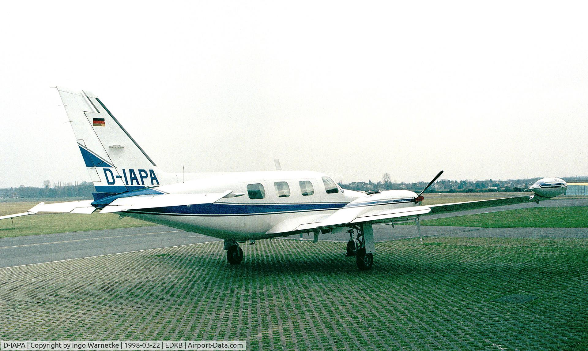 D-IAPA, Piper PA-31T1 Cheyenne I C/N 31T-8104032, Piper PA-31T1 Cheyenne I at Bonn-Hangelar airfield