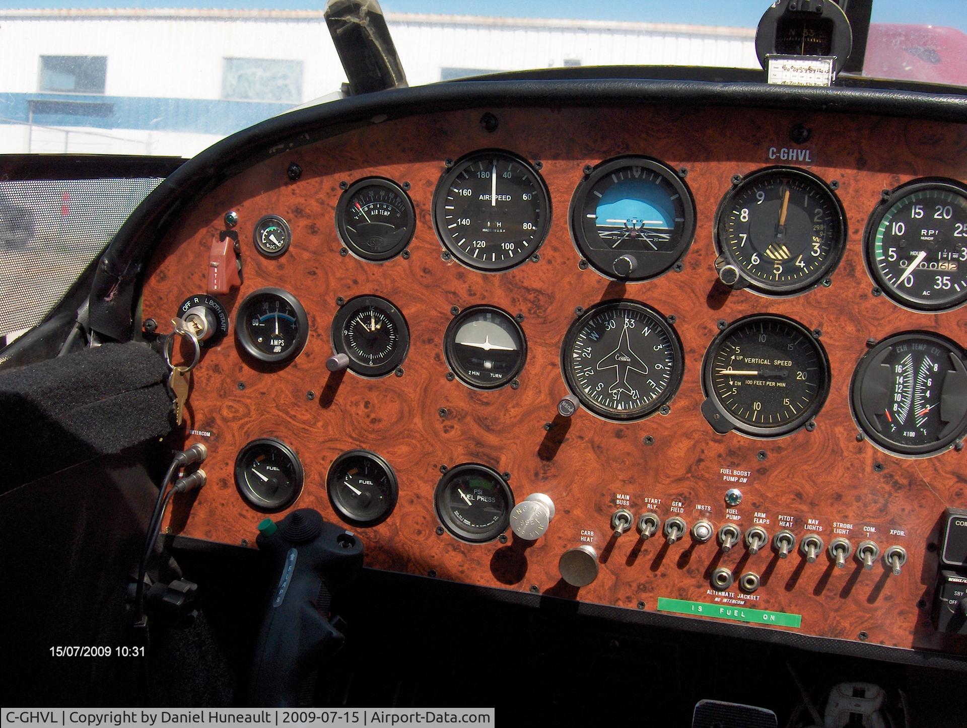 C-GHVL, 1989 Zenair CH-300 Tri-Z C/N A-180, Dash Panel
