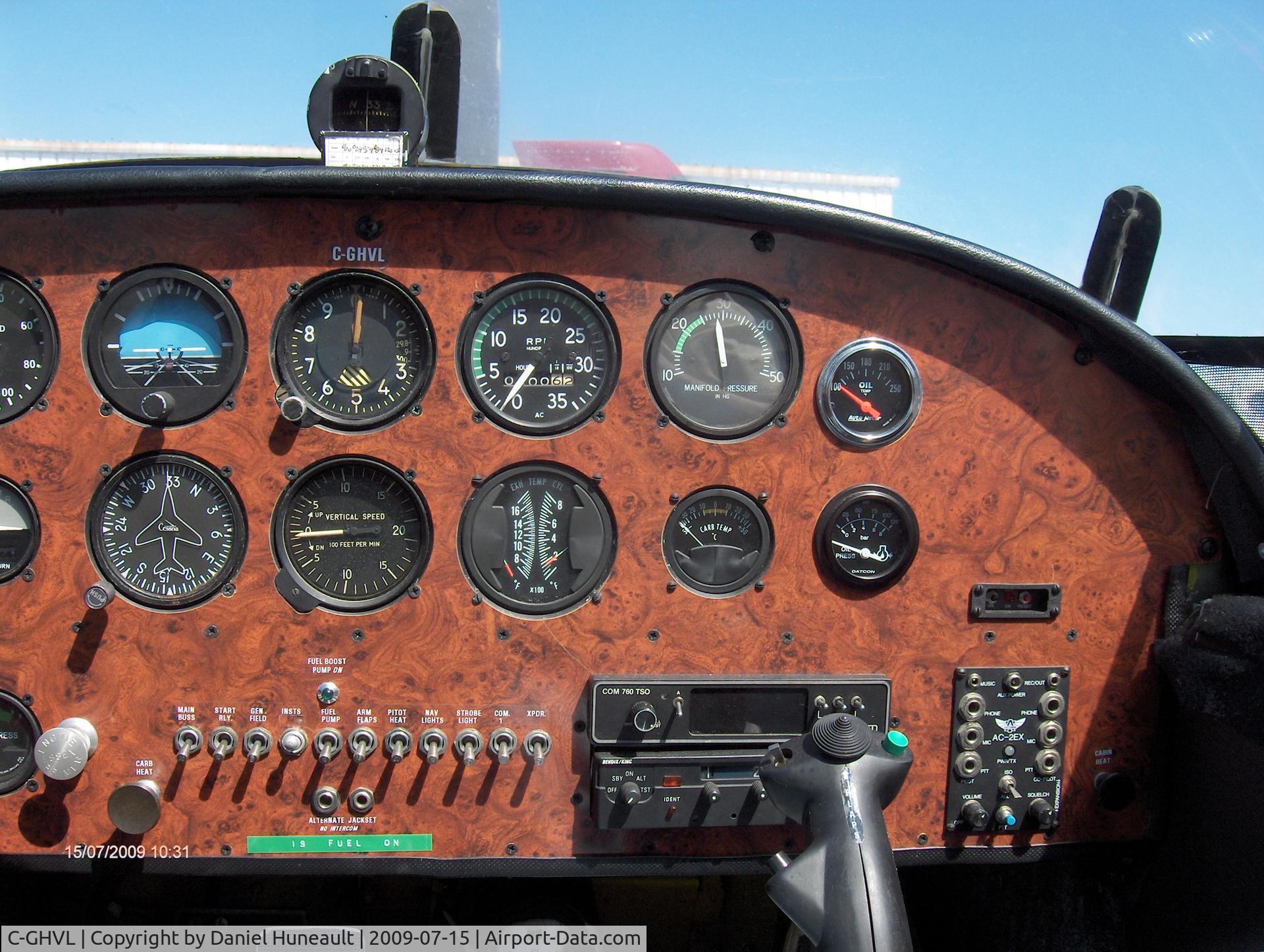 C-GHVL, 1989 Zenair CH-300 Tri-Z C/N A-180, Dash Panel