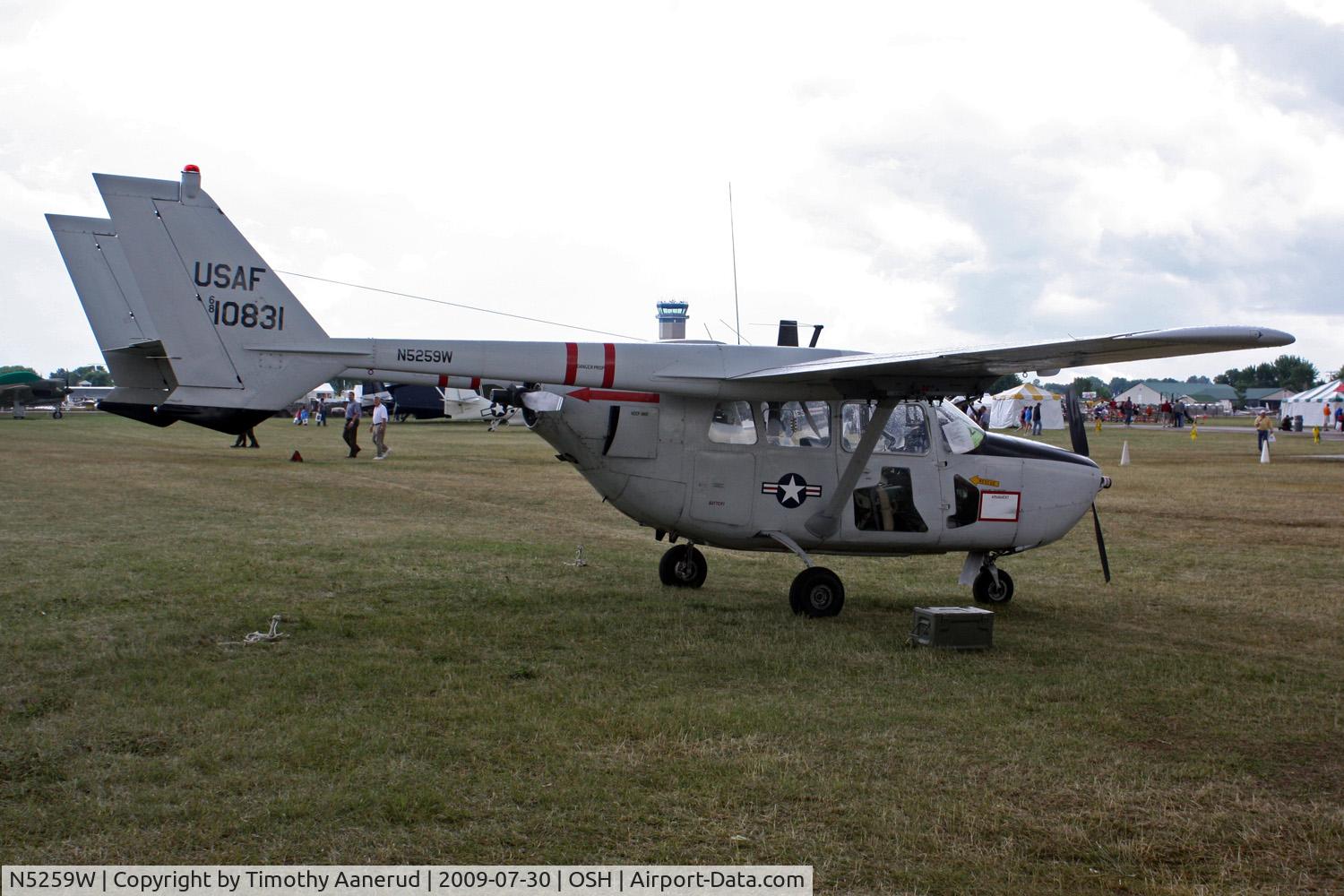 N5259W, 1968 Cessna M337B (O-2A) Super Skymaster C/N 337M-0196 (68-10831), Cessna M337B, c/n: 337MO196