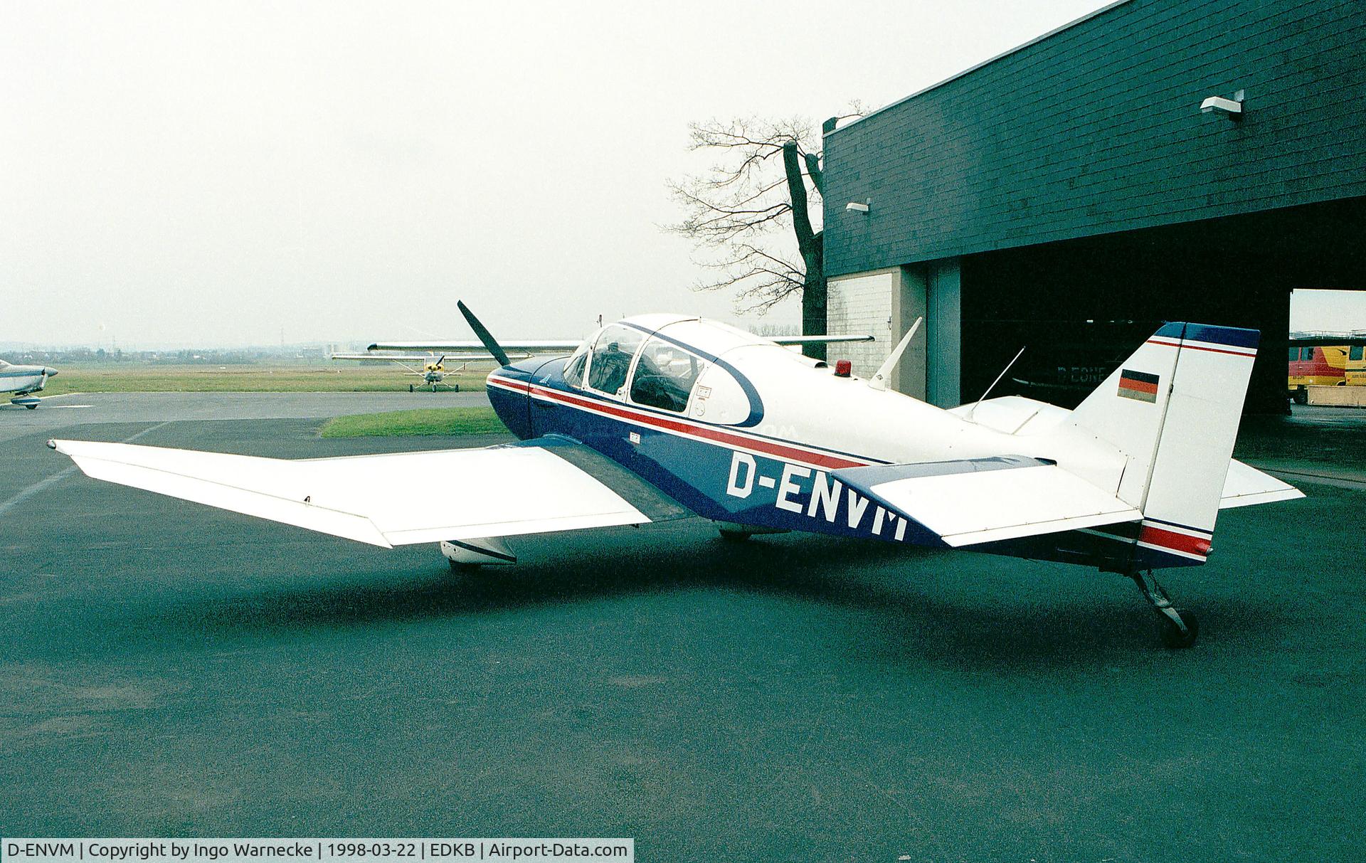 D-ENVM, 1966 Jodel DR-250-160 Capitaine C/N 73, CEA DR.250/160 Capitaine at Bonn-Hangelar airfield