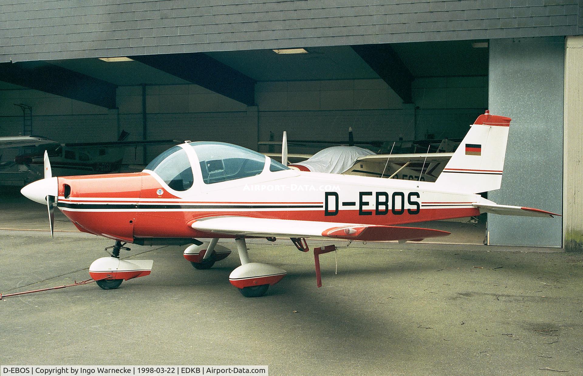 D-EBOS, 1970 Bolkow Bo-209 Monsun C/N 110, Bölkow Bo 209 Monsun 150FV at Bonn-Hangelar airfield