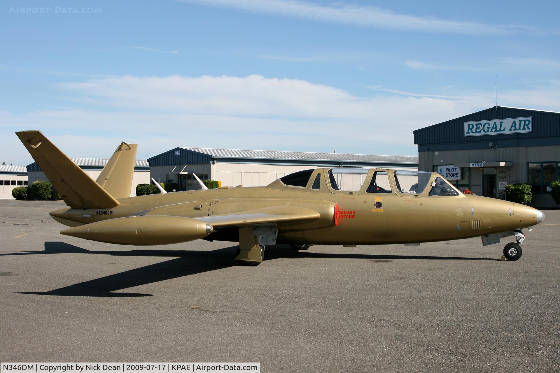 N346DM, 1962 Fouga CM-170 Magister C/N 346, KPAE