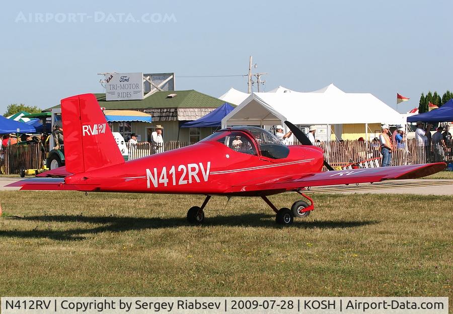 N412RV, 2008 Vans RV-12 C/N 2, EAA AirVenture 2009