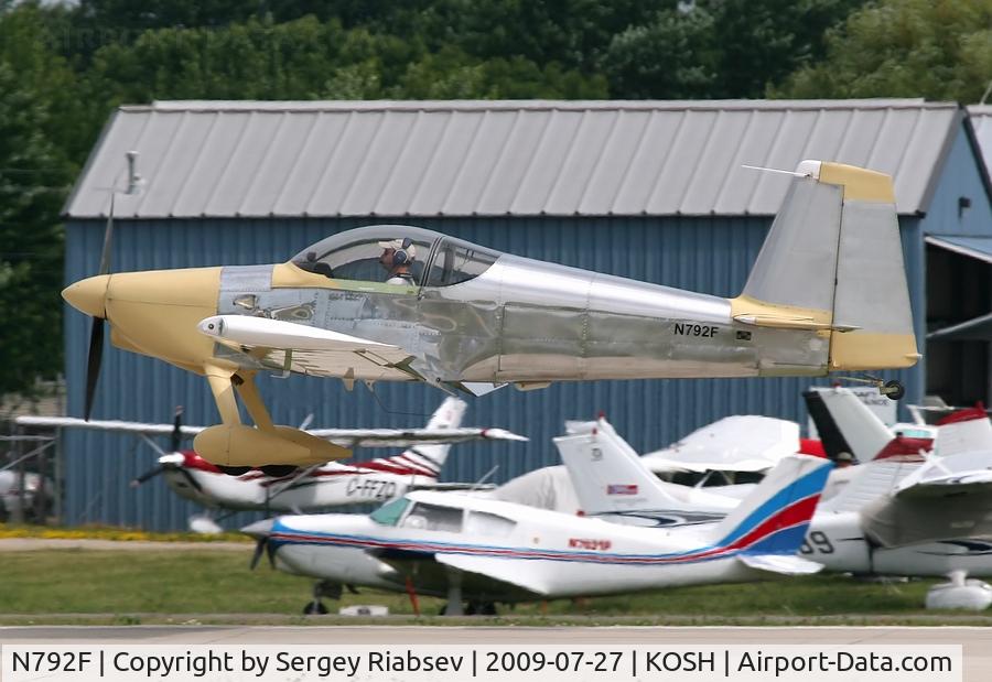 N792F, Vans RV-7 C/N 72037, EAA AirVenture 2009